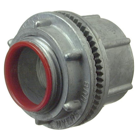 Halex Conduit Fitting Conduit Hub, 1/2 in, Die Cast Zinc HA309157